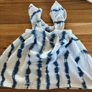 GAP Blue Tie-Dye Baby Dress